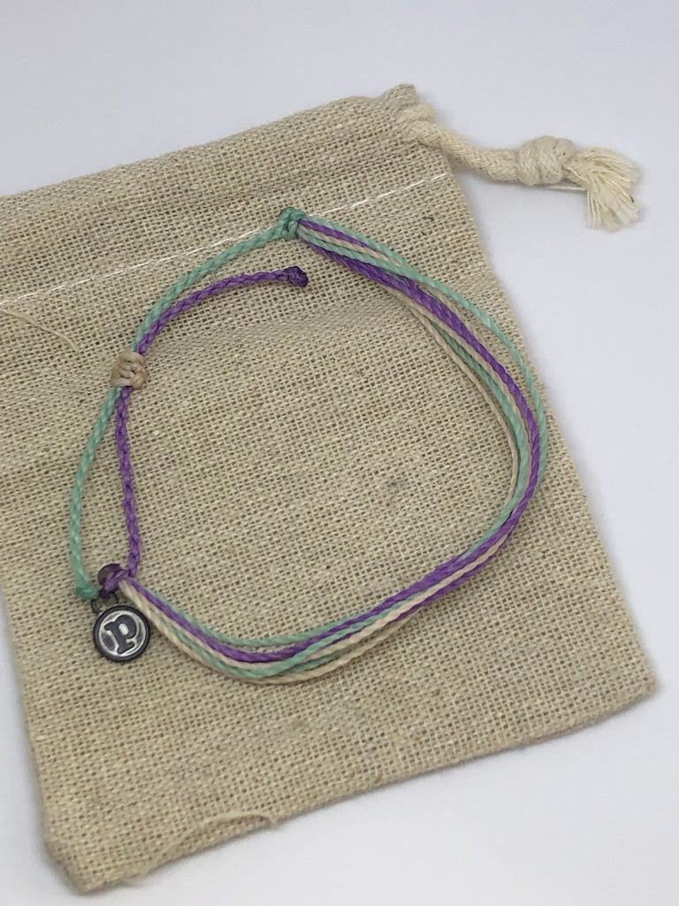 Pura Vida Break the Silence Against Domestic Violence Bracelet by TIg TigerLady